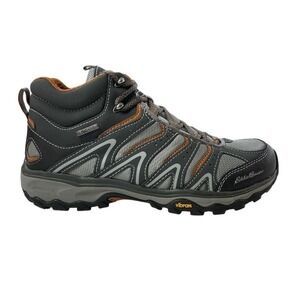 Eddie Bauer Mens Lukla Pro Mid Lace Up Trail Hiking Shoes Gray Size 12 NEW! $160